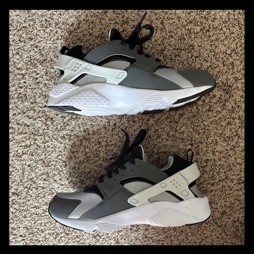 2023 Huarache Run 2.0 Gs ‘Black Iron Grey’